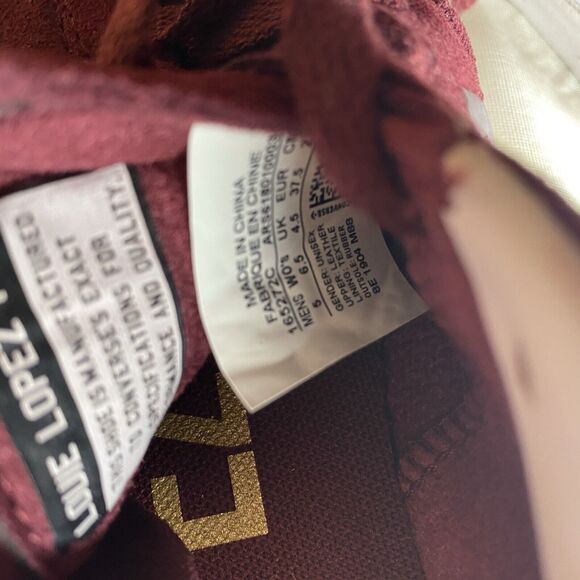 CONVERSE Louie Lopez Pro Sneakers Low Suede Skate Mens 5 Womens 6.5 Bordeaux - Picture 6 of 8